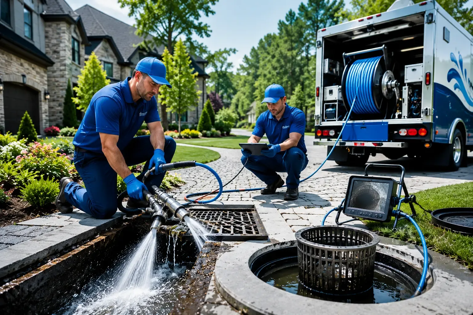 Local outdoor drain cleaning professionals in Loganville, PA