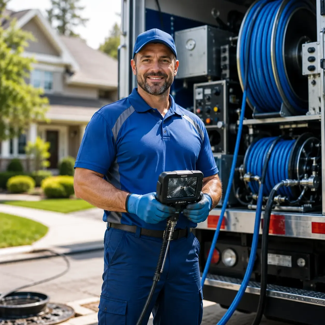Local outdoor drain cleaning specialists in Loganville, PA